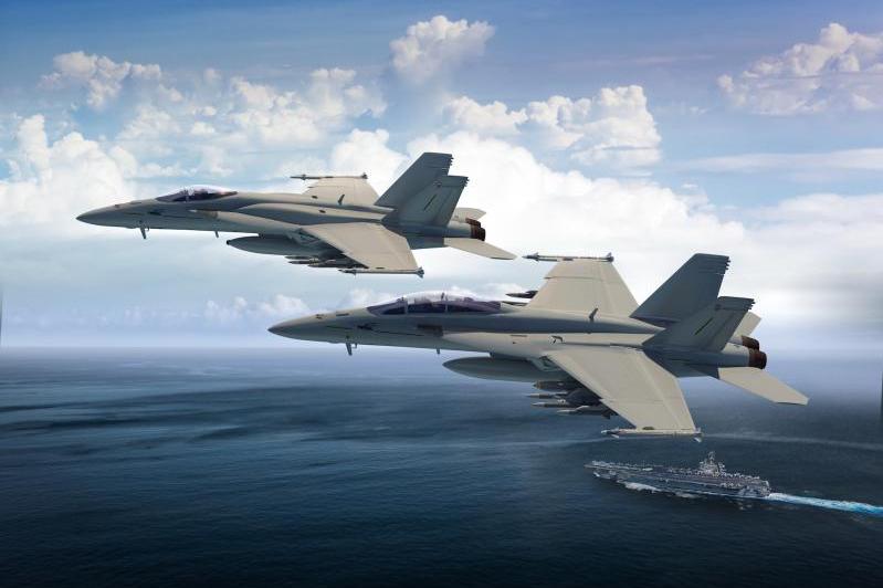 تمثل مقاتلة F/A-18E/F Super Hornet العمود الفقري للأجنحة الجوية التابعة لحاملات الطائرات في البحرية الأميركية في الوقت الراهن ولعدة عقود مقبلة