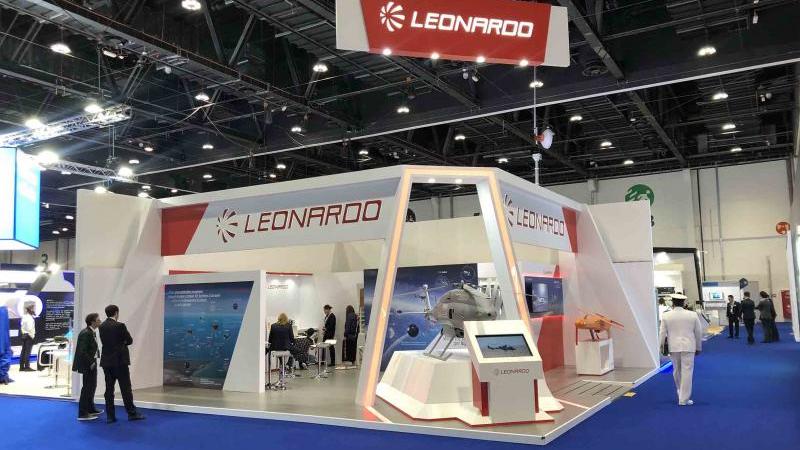 جناح شركة Leonardo في معرض UMEX 2020