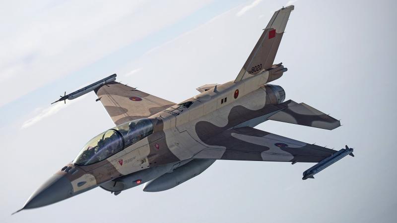 مقاتلة F-16 تابعة للقوات الجوية الملكية المغربية. الصورة: Lockheed Martin.