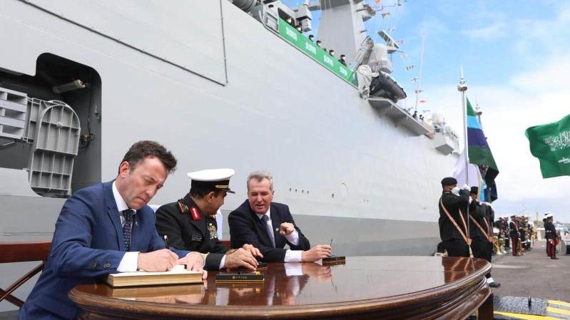 Navantia delivers the first corvette to the Royal Saudi Naval Force