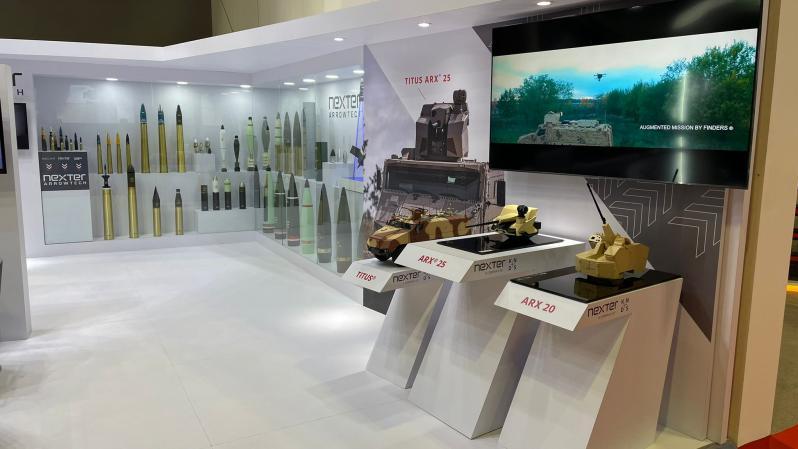 جناح  Nexter في معرض «الخدمات الدفاعية في آسيا» 2022 DSA