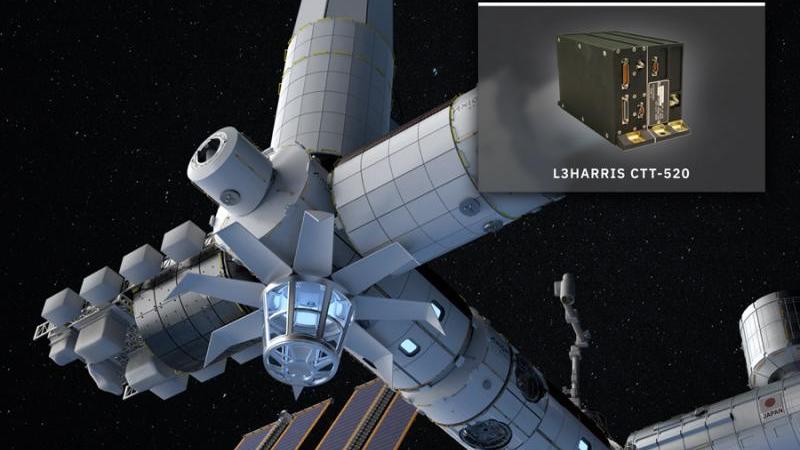 L3Harris will provide a critical communications radio to Axiom Space for its planned commercial space station.