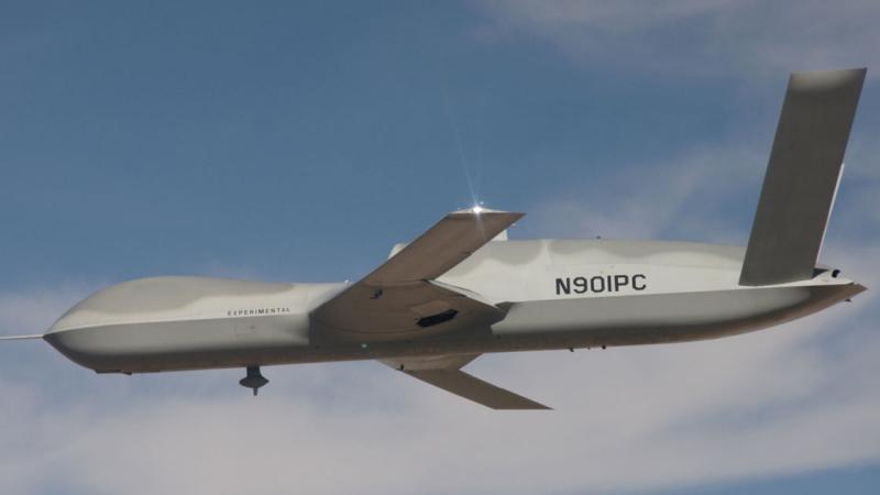 GA-ASI تنفذ رحلة طيران غير آهلة مستقلة تماماً باستخدام طائرة Avenger MQ-20A