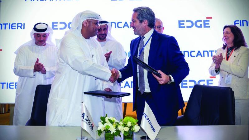  EDGE توقع اتفاقية تعاون صناعي مع Fincantieri