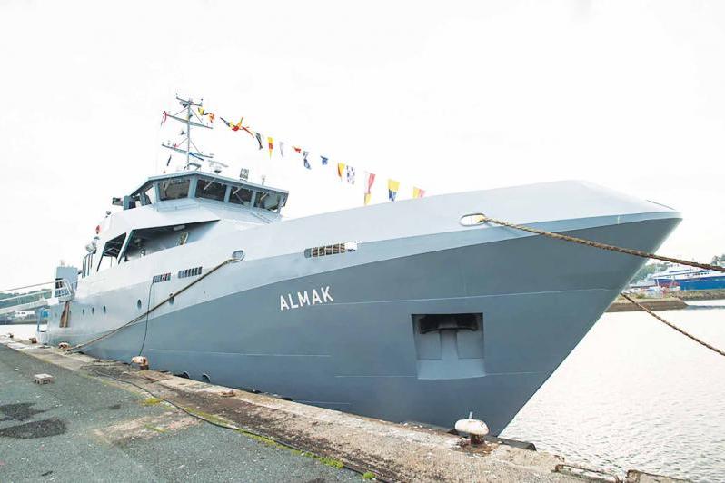 احتفلت سفينة التدريب «ألماك» Almak بالذكرى السنوية الثالثة في العام 2017 مع تدريب أكثر من 150 متدرب و 540000 ميلاً بحرياً – أي ما يعادل رحلتين بحريتين حول العالم