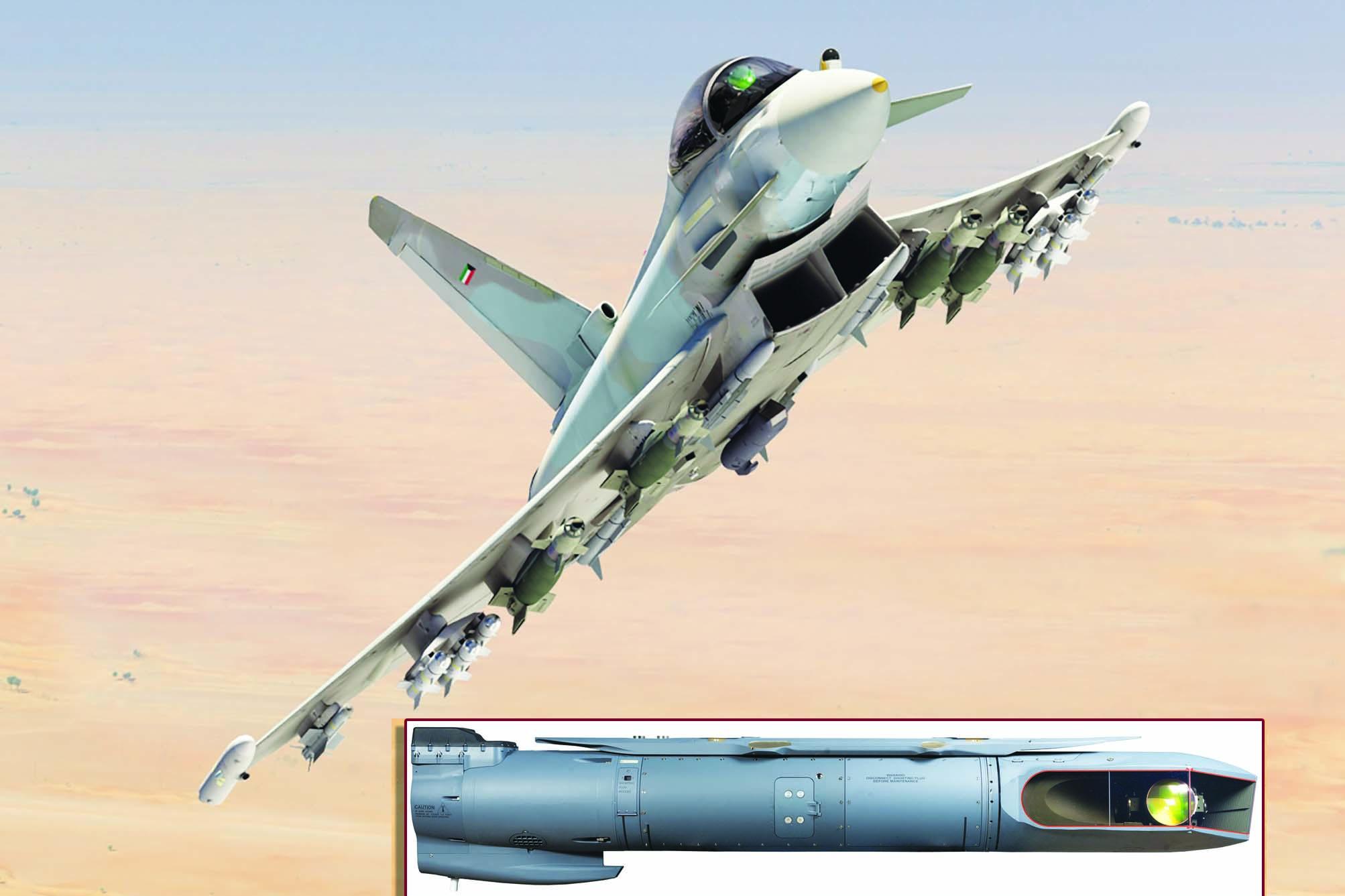 يُشكِّل اختيار سلاح الجو الكويتي لمقاتلة Eurofighter Typhoon و«حاضن التهديف المتقدِّم» Sniper (ATP) من Lockheed Martin (الإطار) الفرصة الأولى لإدماج هذا الحاضن على المقاتلة المذكورة