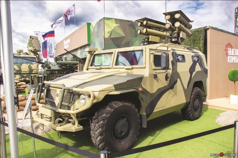 نظام الصاروخ الموجه ليزرياً المضاد للدبابات Kornet-EM.الصورة: Rosoboronexport