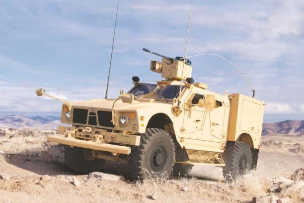  -	M-ATV Assault سريعة ومحمية ومرنة. الصورة: Oshkosh