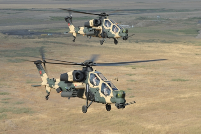 تصنّع TUSAS الطوافة القتالية T129 ATAK بموجب ترخيص من شركة Leonardo Helicopters