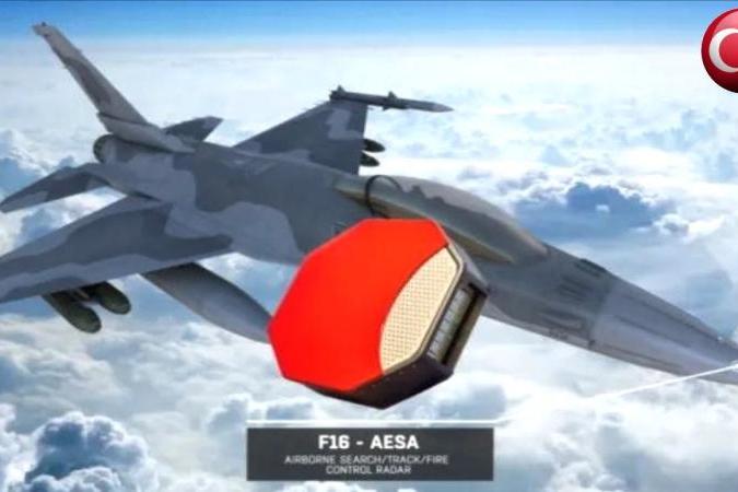 رادار AESA التركي قيد التطوير من أجل تحديث مقاتلات F-16 ولبرنامج مقاتلة MMU الجديدة ومن المتوقع أن يكون جاهزاً بين عامي 2022 و2023. الصورة: Aselsan