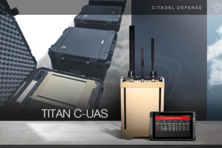 ﻿توفر شركة Citadel Defense النظام المضاد للأنظمة الجوية غير الآهلة TITAN للاستخدام الآمن على متن السفن