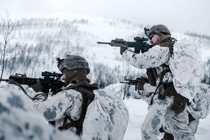الجنود الجبليين المخصصة لخوض القتال في الأحوال الجوية الباردة