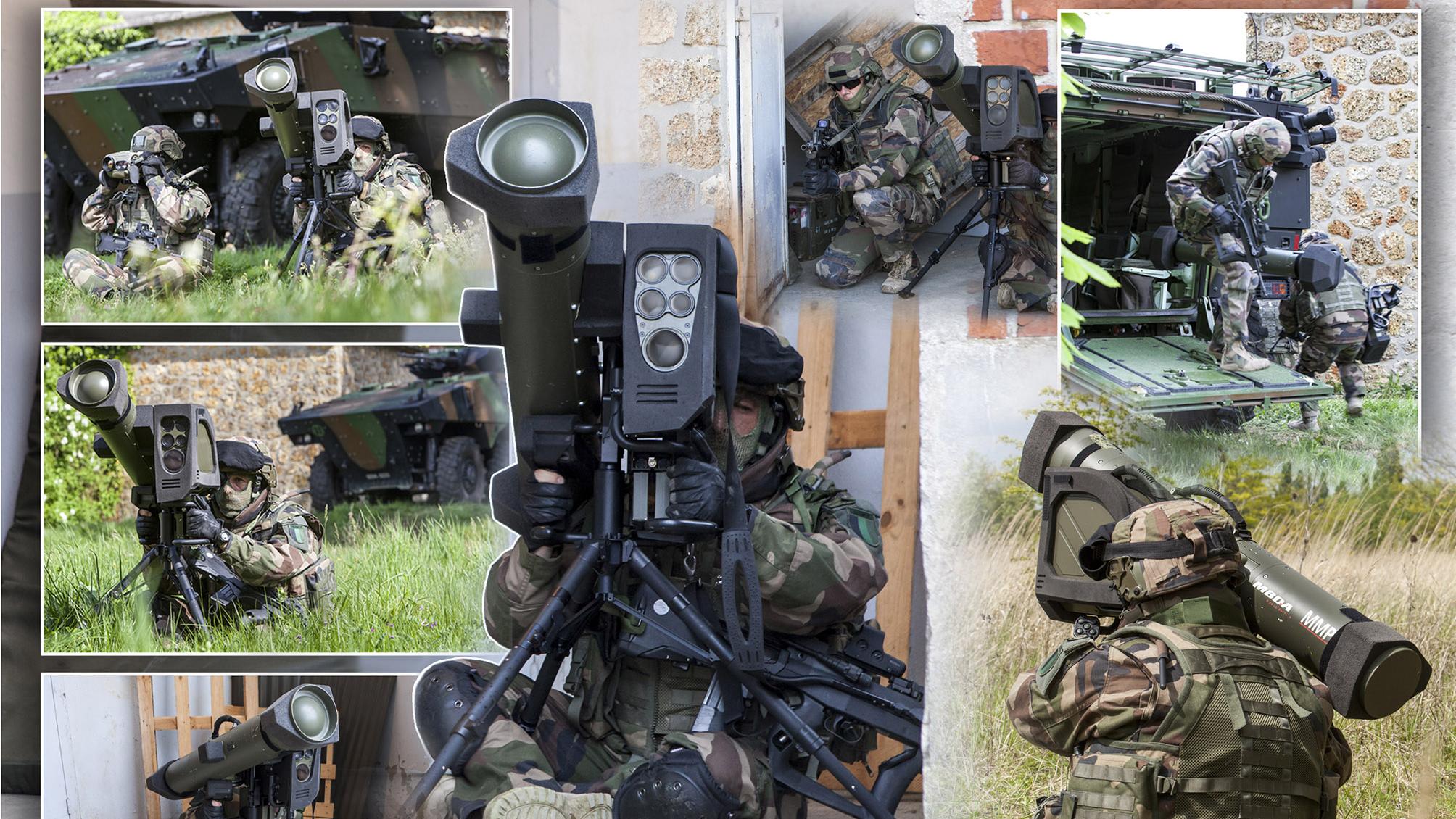 الصاروخ المضاد للدبابات المتعدّد الأغراض MMP للمدى المتوسط. الصورة: MBDA