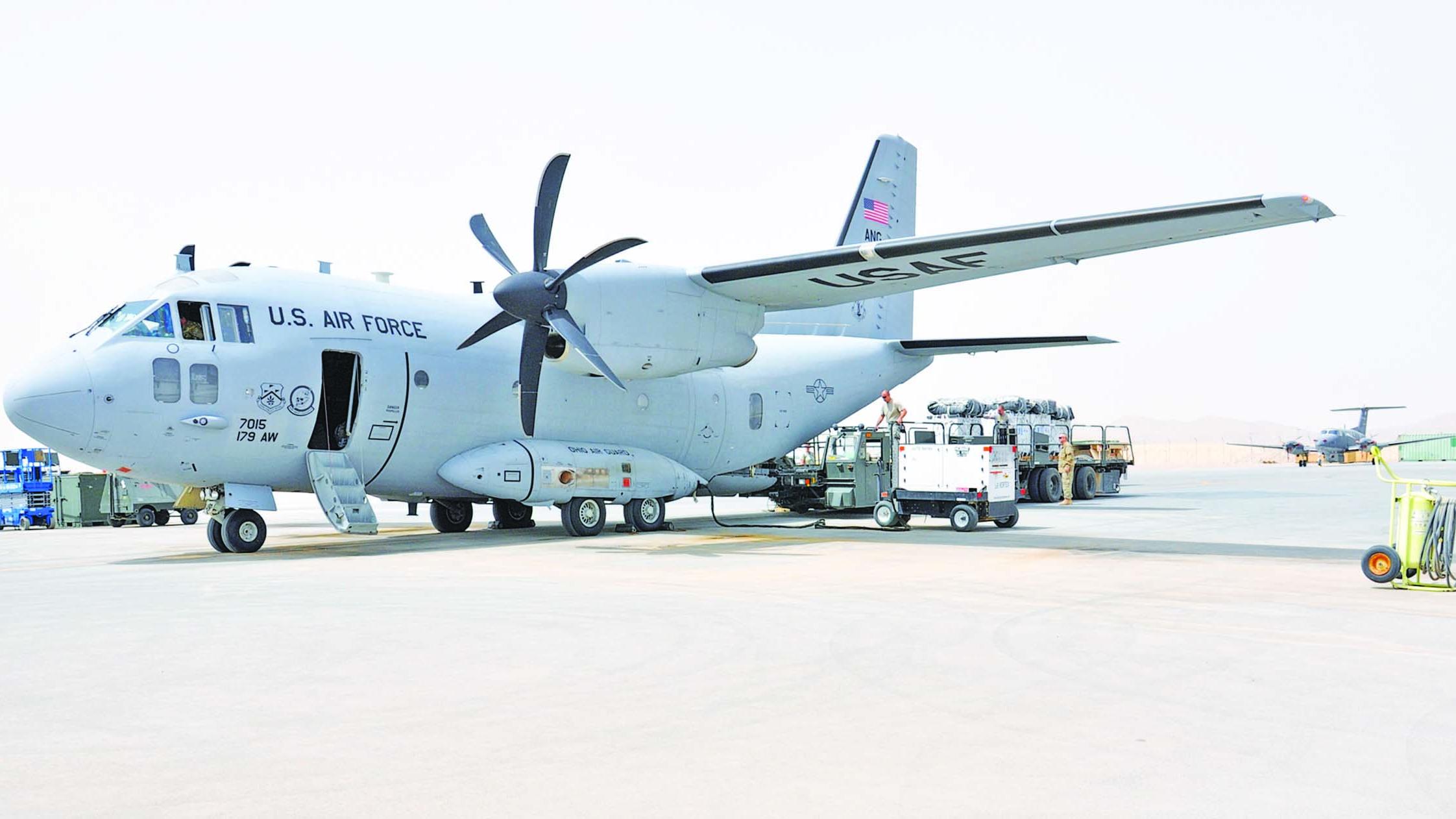 طائرة النقل التكتيكي C-27J Spartan. الصورة: Leonardo