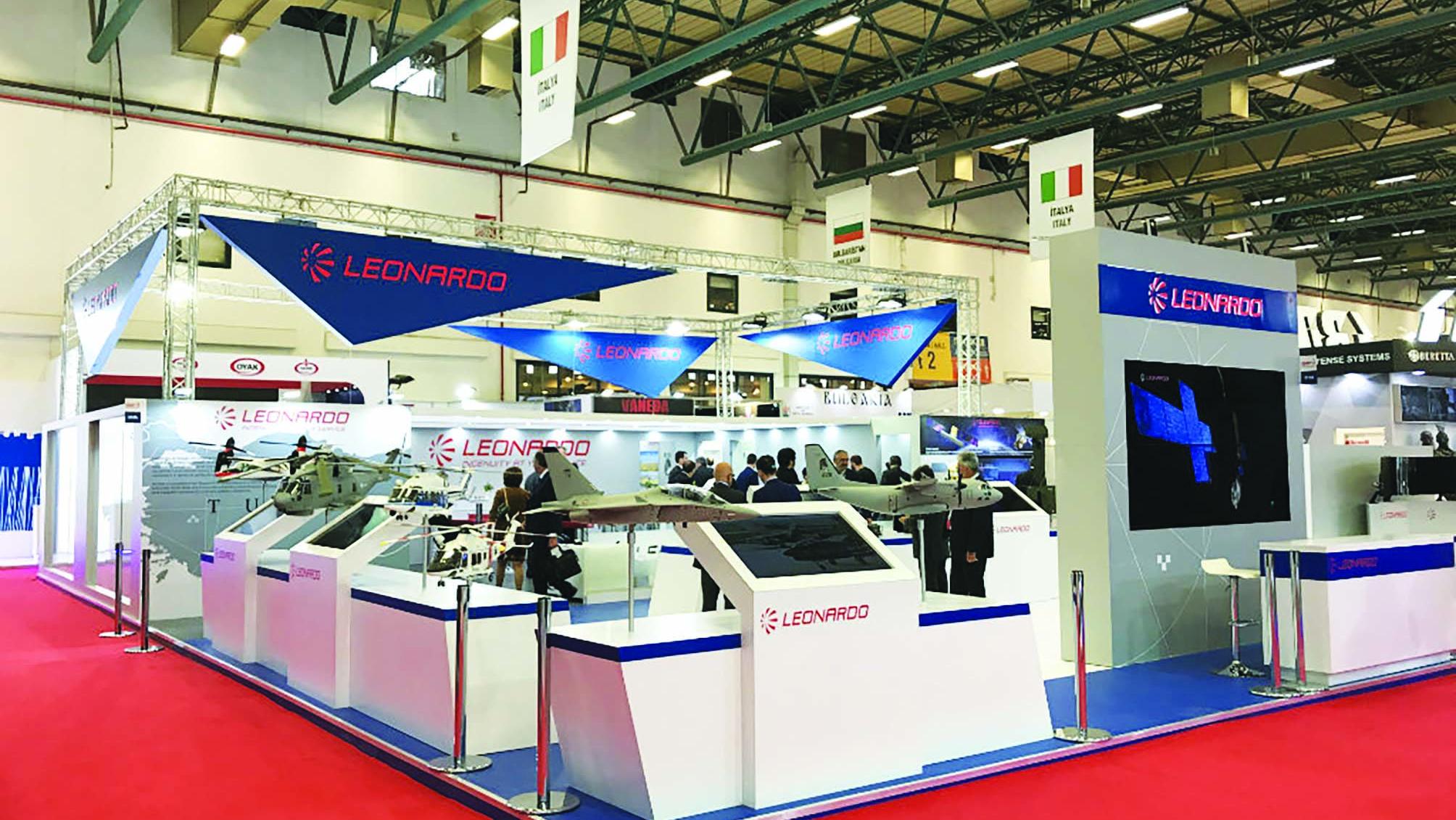 جناح Leonardo في معرض IDEF 2017