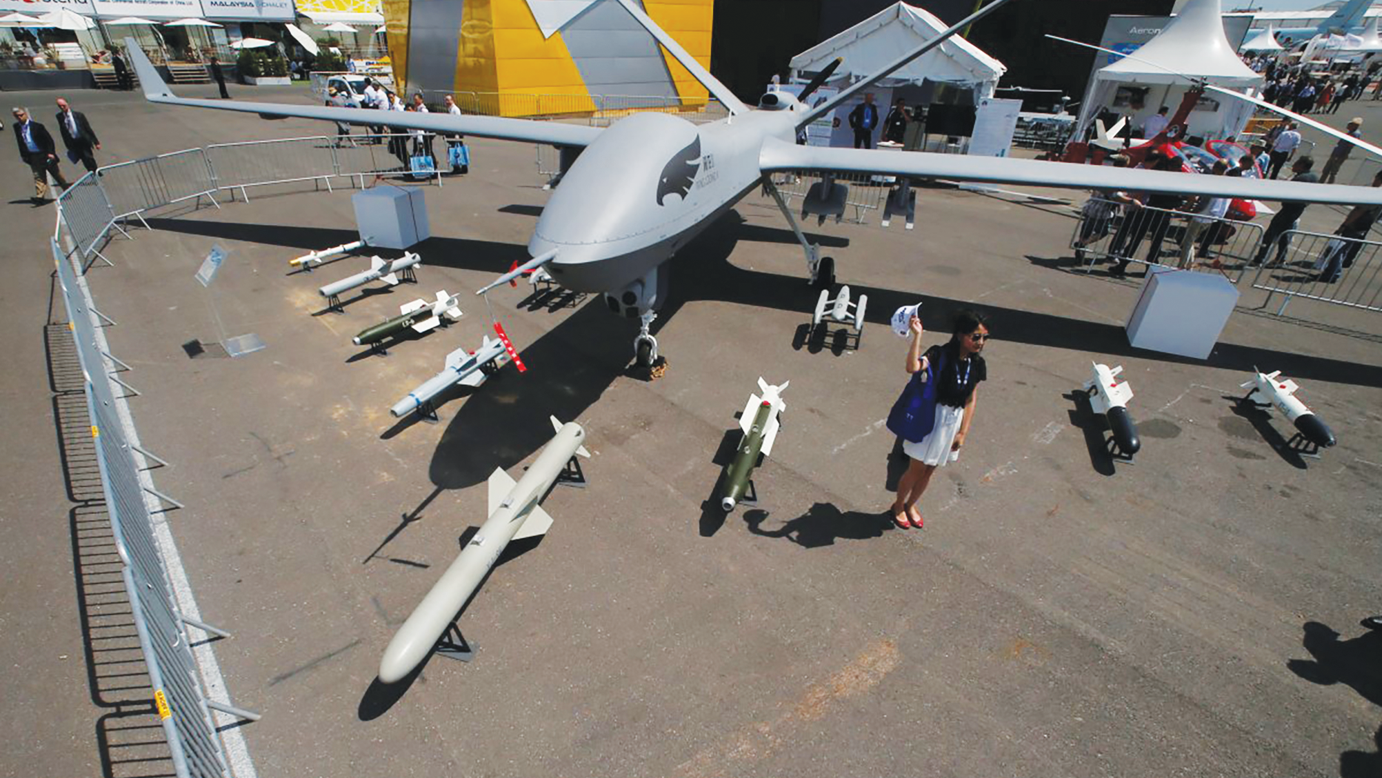  العربة الجوية غير الآهلة الجديدة Wing Loong II ذات الارتفاع المتوسط والمكوث الطويل