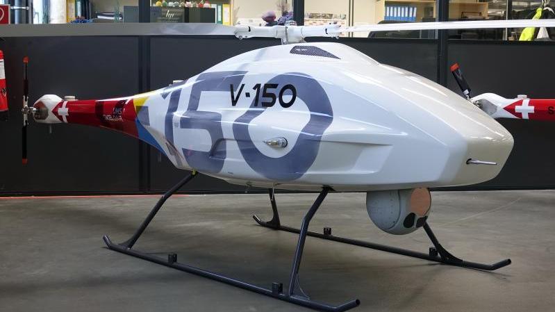 العربة الجوية غير الآهلة V-150. الصورة: Saab