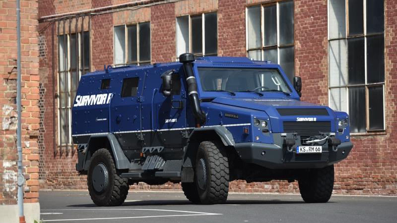 العربة الخاصة المحمية Survivor R. الصورة: Rheinmetall MAN
