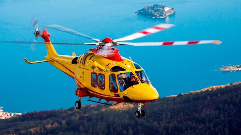 الطوافة الخفيفة المتوسطة AW169. الصورة: Leonardo