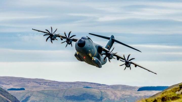 طائرة النقل العسكري من الجيل التالي A400M 