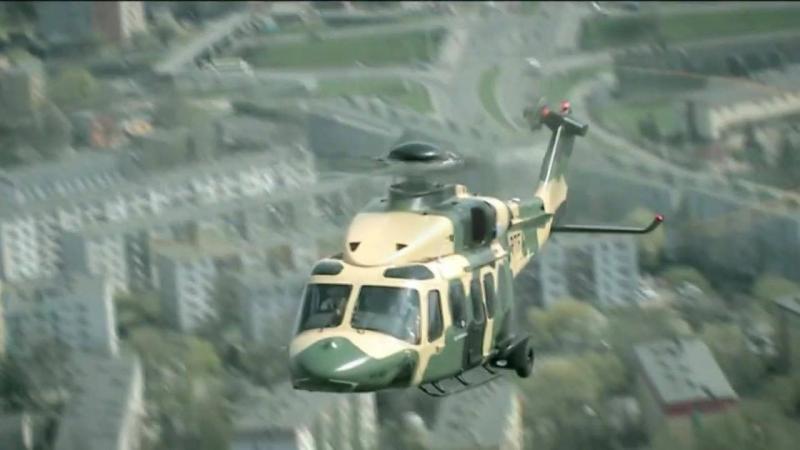الطوافة العسكرية AW149. الصورة: Leonardo