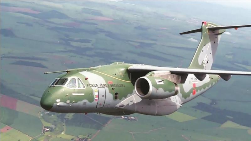 الطائرة المتعددة الأدوار KC-390. الصورة: Embraer