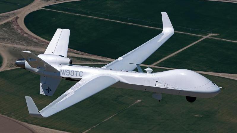   الطائرة المسيّرة من بُعد MQ-9B للعمليات الجوية Sky Guardian 