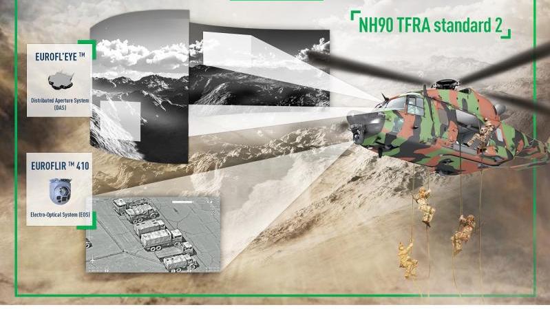 Safran’s new-generation EuroflirTM 410 observation system chosen for NH90 helicopters to be deployed by French Special Forces