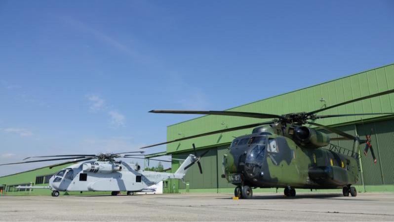 Cargo Helicopter CH53-G and K 