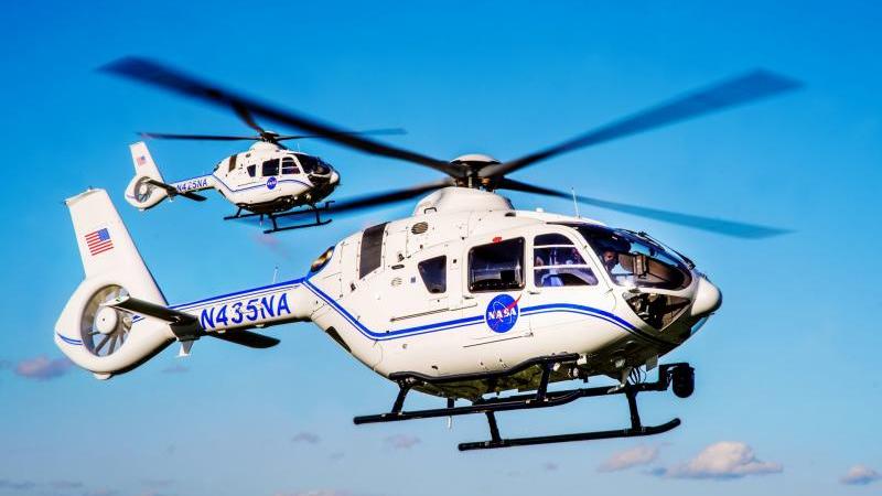 H135 helicopters