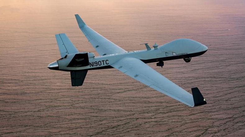 GA-ASI COMPLETES FULL-SCALE STATIC TESTING  ON MQ-9B SKYGUARDIAN® WING STRUCTURE