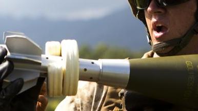 «ذخيرة الهاون الدقيق الإصابة ذو المدى الممدد» PERM. الصورة: Raytheon Missile Systems