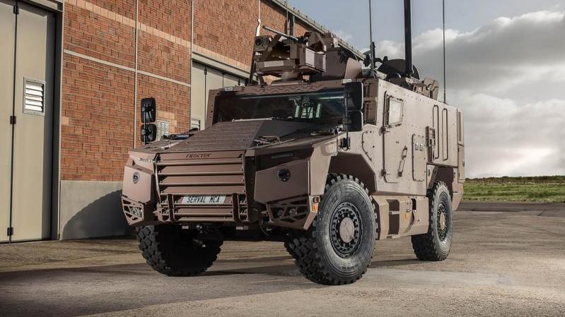 العربة المدرّعة المتعدد الأدوار SERVAL. الصورة: Nexter