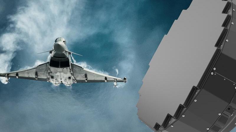 A new radar will protect the Eurofighter from new threats. Photo: HENSOLDT