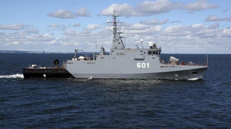Polish Navy Kormoran MCM Vessel