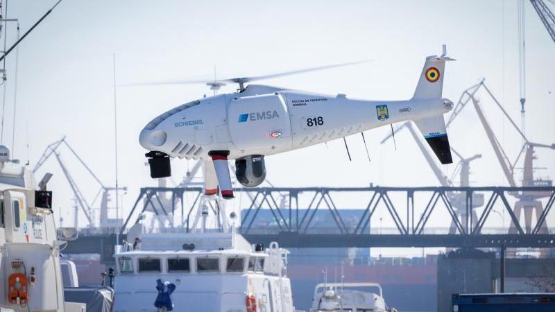 النظام الجوي غير الآهل Camcopter S-100. الصورة: Schiebel