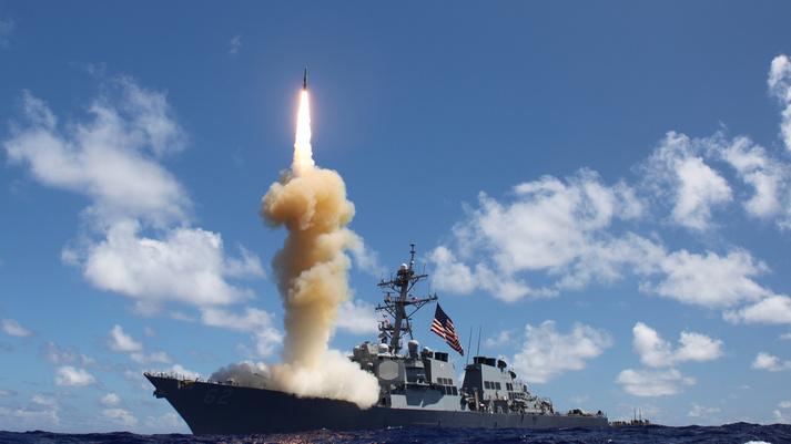 The Mk 41 VLS is capable of launching a broad range of missiles, including the Standard Missile SM-2, -3, and -6 variants; the Tomahawk Land Attack Cruise Missile; the NATO Seasparrow and Evolved Seasparrow; and the VL Anti-Submarine Rocket. (U.S. Navy)
