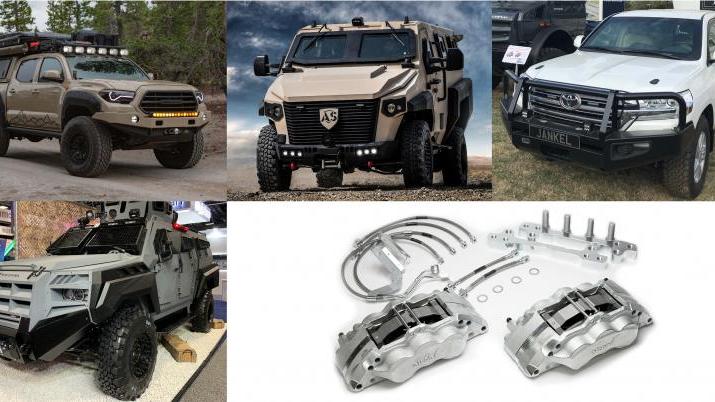 Alcon armoured and specialist vehicle upgrade kits