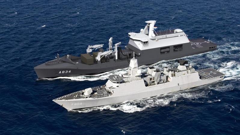 Combat Support Ship - Artist's impression