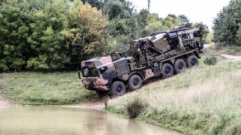 WFEL's DSB Bridge Launcher on RMMV chassis