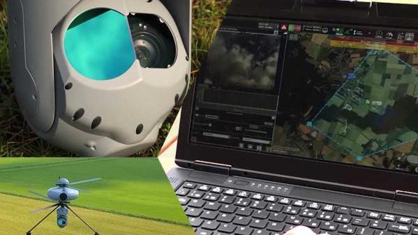 IT180 UAV and the Controp camera