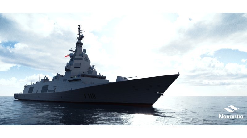 Diseño fragata Polonia