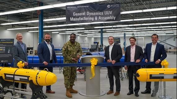 Taunton UUV Manufacturing Ribbon Cutting