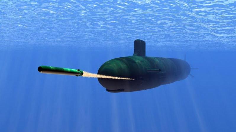  تم تطوير الطراز الأحدث من الطوربيد الثقيل  MK-48، والمجهّز بنظام السونار المتقدم MOD7 ذو الحيّز العريض المشترك CBASS بالاشتراك مع البحرية الملكية الأسترالية. الصورة: Lockheed Martin