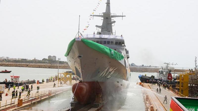 فرقيطة «جازان» Jazan فئة الجبيل Al Jubail التابعة للبحرية الملكية السعودية. الصورة: Navantia