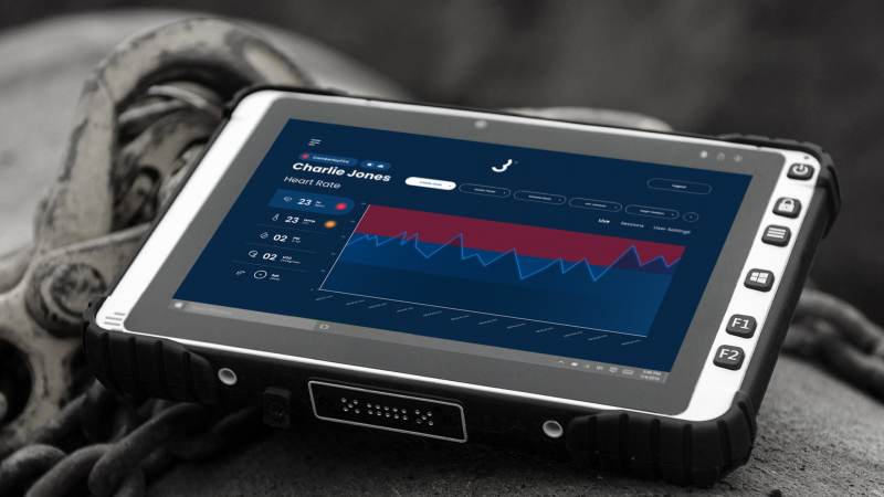 BodyTrak tablet  