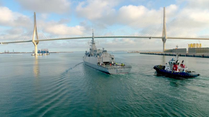 NB 546 AL JUBAIL starts its sea trials