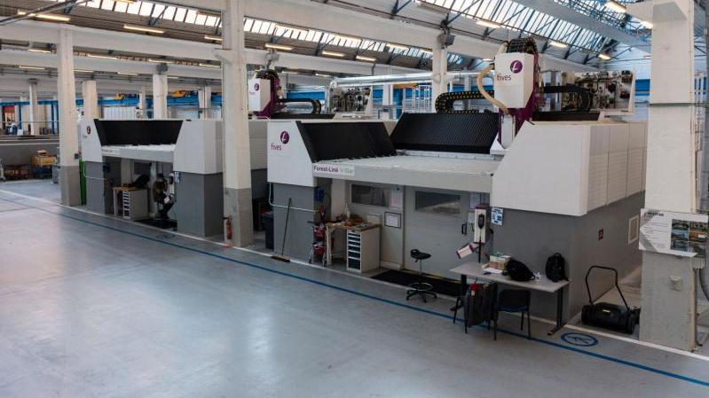 Nexter inaugurates a new high-speed machining area to increase its production