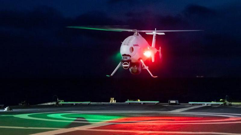 النظام الجوي غير الآهل CAMCOPTER S-100. الصورة: Schiebel