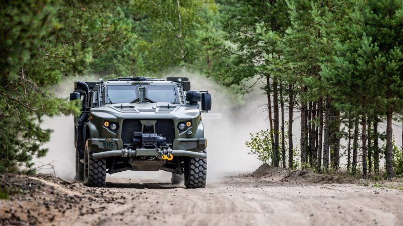 العربة التكتيكية الخفيفة المشتركة JLTV. الصورة: Oshkosh Defense
